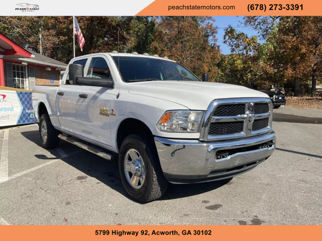 2017 RAM 2500 CREW CAB PICKUP WHITE AUTOMATIC - Peach State Motors