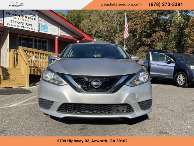 2019 NISSAN SENTRA SEDAN SILVER AUTOMATIC - Peach State Motors