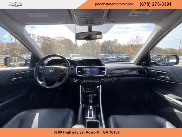 2016 HONDA ACCORD SEDAN BLACK AUTOMATIC - Peach State Motors