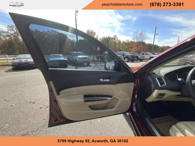 2015 ACURA TLX SEDAN RED AUTOMATIC - Peach State Motors