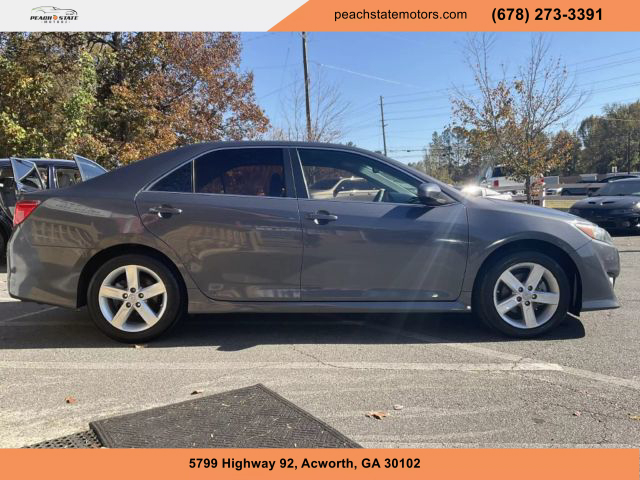 2014 TOYOTA CAMRY SEDAN GRAY AUTOMATIC - Peach State Motors
