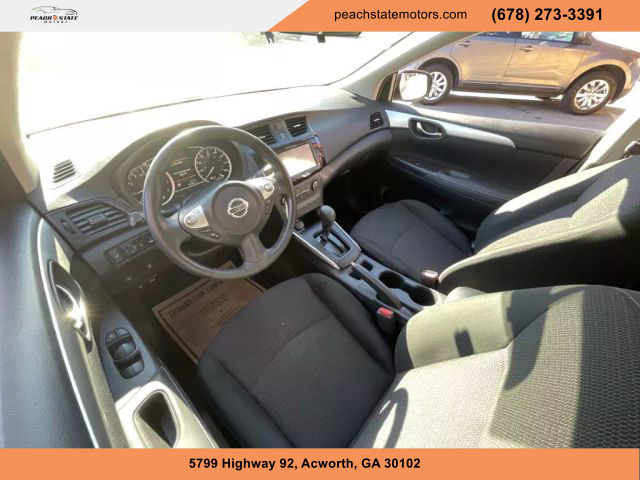 2019 NISSAN SENTRA SEDAN SILVER AUTOMATIC - Peach State Motors