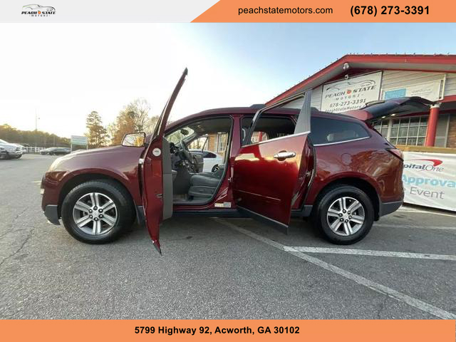 2016 CHEVROLET TRAVERSE SUV RED AUTOMATIC - Peach State Motors