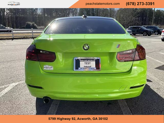 2015 BMW 3 SERIES SEDAN GREEN AUTOMATIC - Peach State Motors
