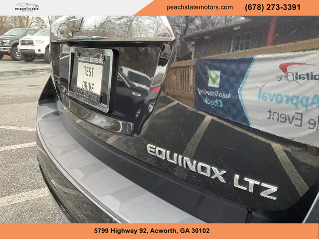 2015 CHEVROLET EQUINOX SUV BLACK AUTOMATIC - Peach State Motors