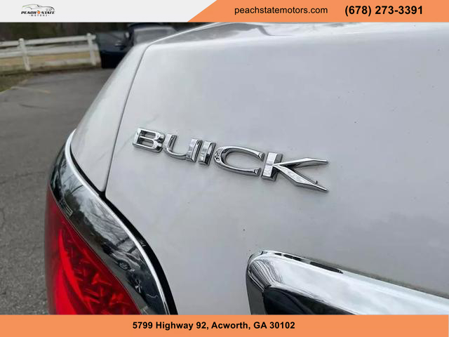 2011 BUICK LACROSSE SEDAN WHITE AUTOMATIC - Peach State Motors
