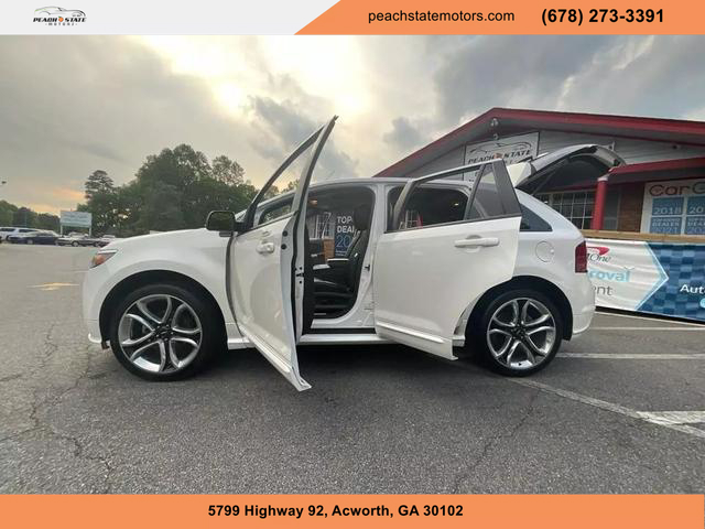 2013 FORD EDGE SUV WHITE AUTOMATIC - Peach State Motors