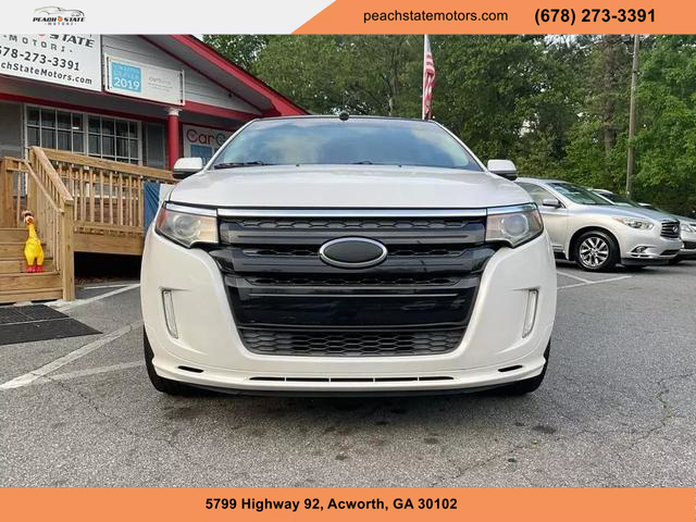 2013 FORD EDGE SUV WHITE AUTOMATIC - Peach State Motors