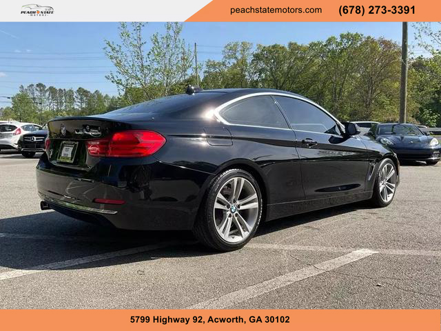 2016 BMW 4 SERIES COUPE BLACK AUTOMATIC - Peach State Motors