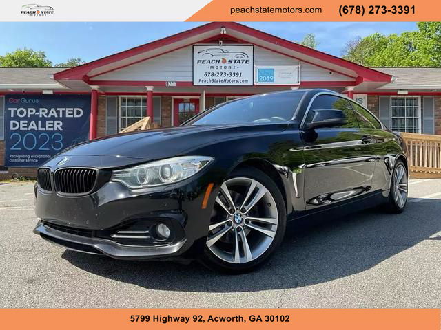 2016 BMW 4 SERIES COUPE BLACK AUTOMATIC - Peach State Motors