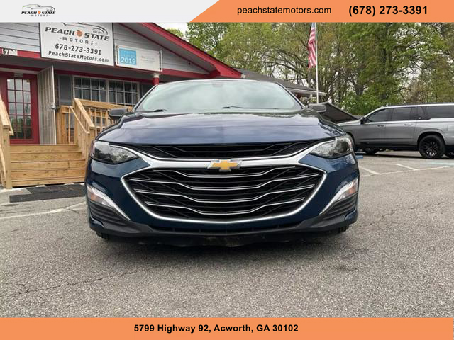 2019 CHEVROLET MALIBU SEDAN BLUE AUTOMATIC - Peach State Motors