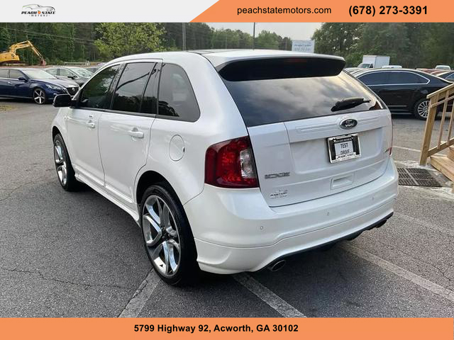 2013 FORD EDGE SUV WHITE AUTOMATIC - Peach State Motors