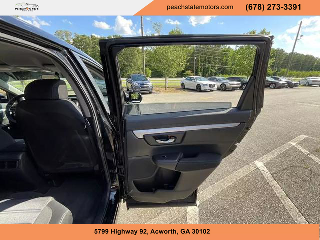 2018 HONDA CR-V SUV BLACK AUTOMATIC - Peach State Motors