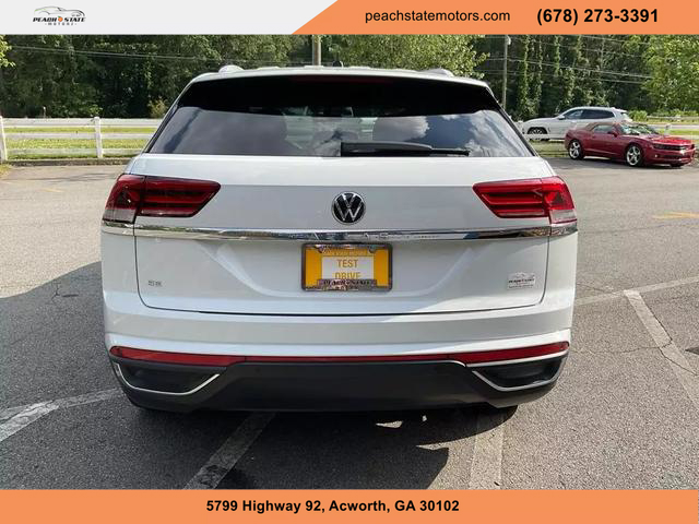 2022 VOLKSWAGEN ATLAS CROSS SPORT SUV WHITE AUTOMATIC - Peach State Motors