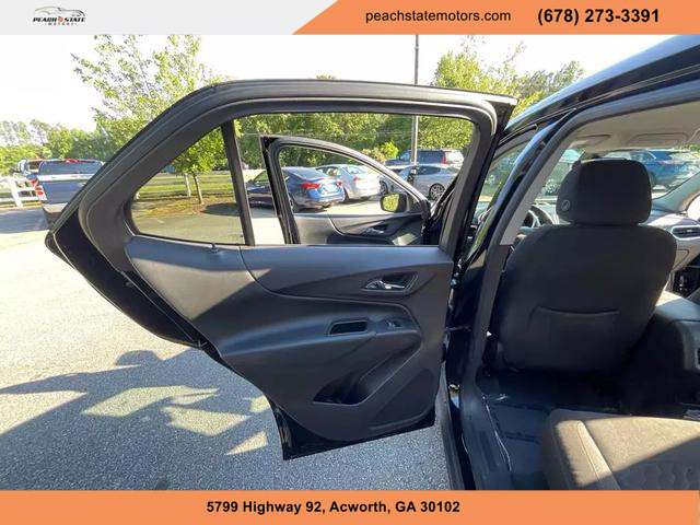 2018 CHEVROLET EQUINOX SUV BLACK AUTOMATIC - Peach State Motors