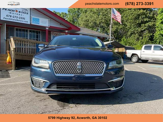 2017 LINCOLN MKZ SEDAN BLUE AUTOMATIC - Peach State Motors