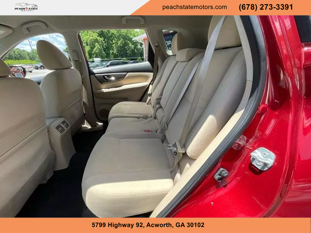 2016 NISSAN ROGUE SUV RED AUTOMATIC - Peach State Motors