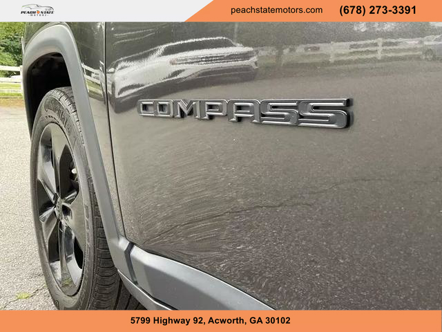 2020 JEEP COMPASS SUV GRAY AUTOMATIC - Peach State Motors