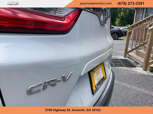 2018 HONDA CR-V SUV WHITE AUTOMATIC - Peach State Motors