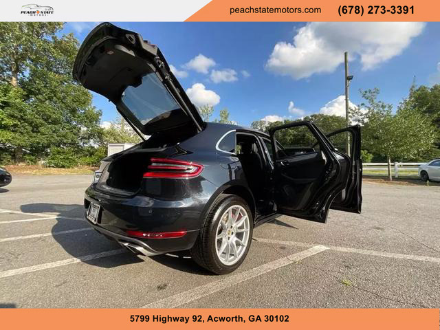 2016 PORSCHE MACAN SUV BLACK AUTOMATIC - Peach State Motors