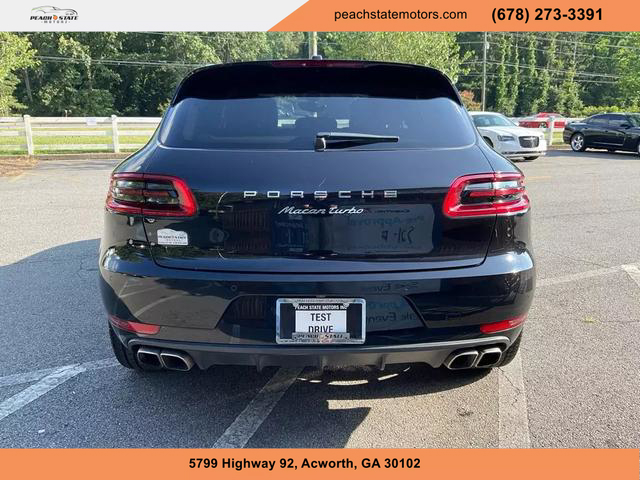 2016 PORSCHE MACAN SUV BLACK AUTOMATIC - Peach State Motors