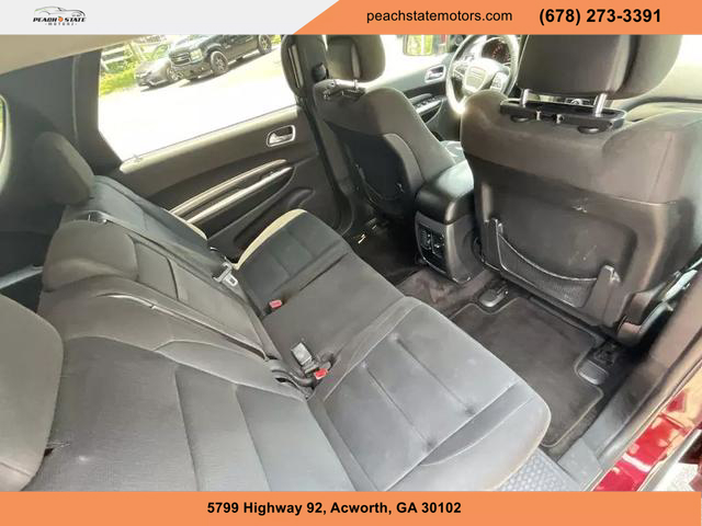 2017 DODGE DURANGO SUV RED AUTOMATIC - Peach State Motors