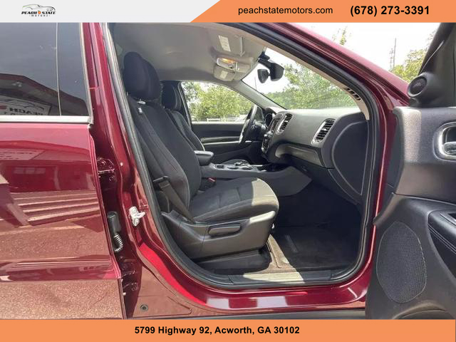 2017 DODGE DURANGO SUV RED AUTOMATIC - Peach State Motors