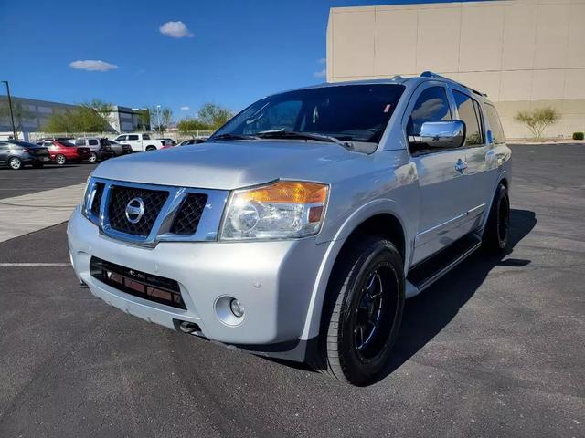 2010 nissan armada platinum sport utility 4d