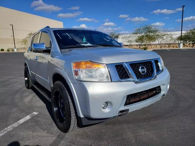 2010 nissan armada platinum sport utility 4d