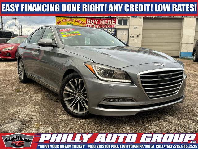 USED HYUNDAI GENESIS 2016 for sale in Levittown, PA | Philly Auto Group LLC