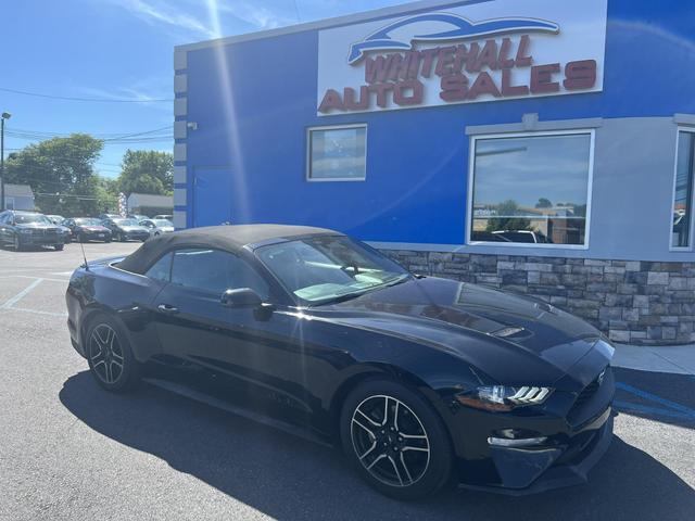 2018 FORD MUSTANG CONVERTIBLE 4-CYL, ECOBOOST, 2.3T ECOBOOST CONVERTIBLE 2D