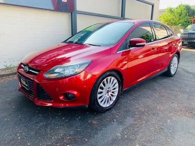 2012 FORD FOCUS TITANIUM SEDAN 4D