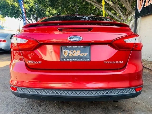 2012 FORD FOCUS TITANIUM SEDAN 4D