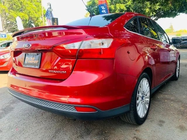 2012 FORD FOCUS TITANIUM SEDAN 4D