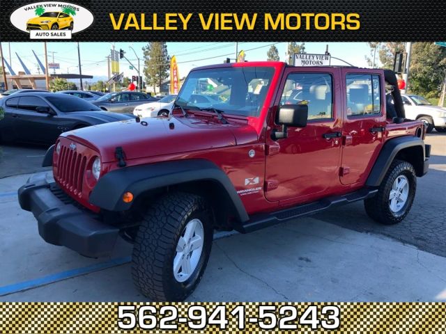 2008 JEEP WRANGLER UNLIMITED X SPORT UTILITY 4D