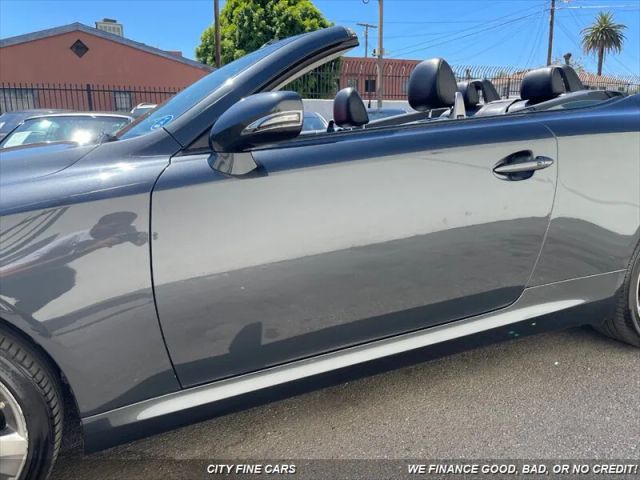 2010 LEXUS IS IS 250 SPORT CONVERTIBLE 2D