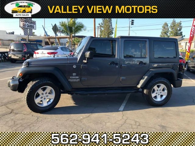 2014 JEEP WRANGLER UNLIMITED SPORT SUV 4D
