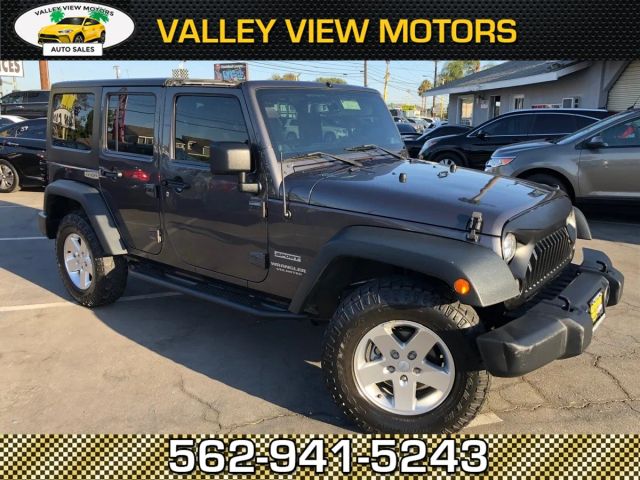 2014 JEEP WRANGLER UNLIMITED SPORT SUV 4D