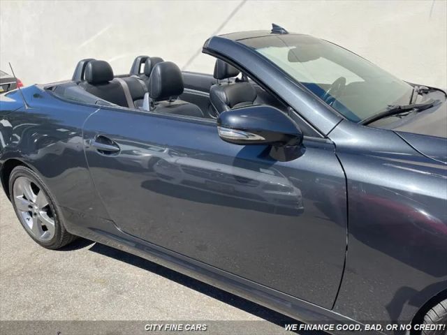 2010 LEXUS IS IS 250 SPORT CONVERTIBLE 2D