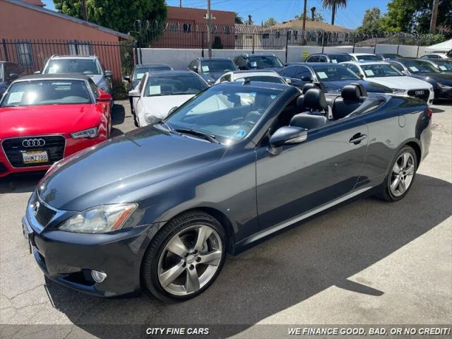 2010 LEXUS IS IS 250 SPORT CONVERTIBLE 2D