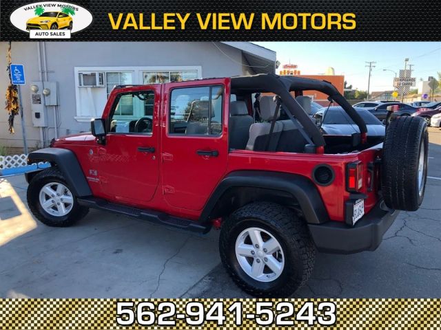 2008 JEEP WRANGLER UNLIMITED X SPORT UTILITY 4D