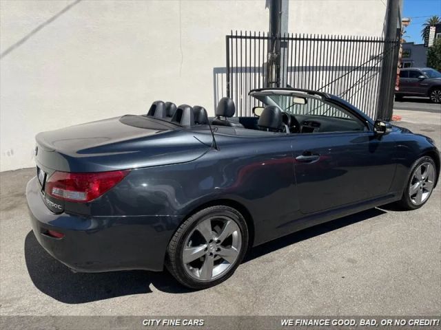 2010 LEXUS IS IS 250 SPORT CONVERTIBLE 2D