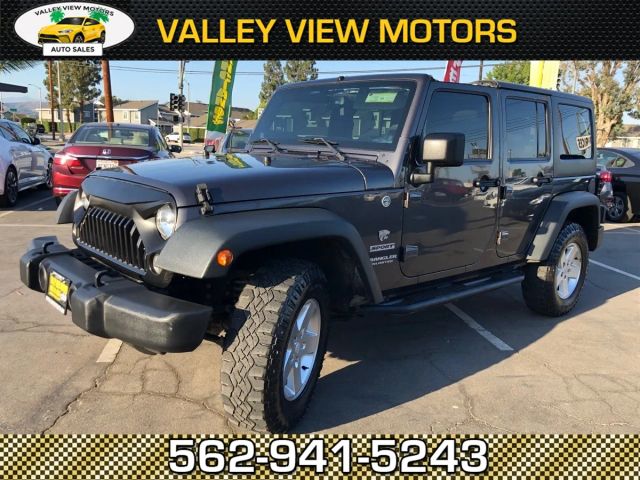 2014 JEEP WRANGLER UNLIMITED SPORT SUV 4D