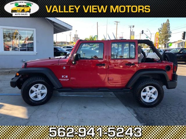 2008 JEEP WRANGLER UNLIMITED X SPORT UTILITY 4D