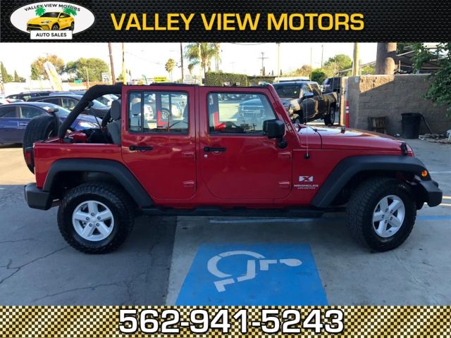 2008 JEEP WRANGLER UNLIMITED X SPORT UTILITY 4D