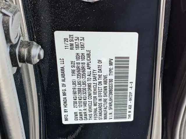 2021 HONDA ODYSSEY EX-L MINIVAN 4D