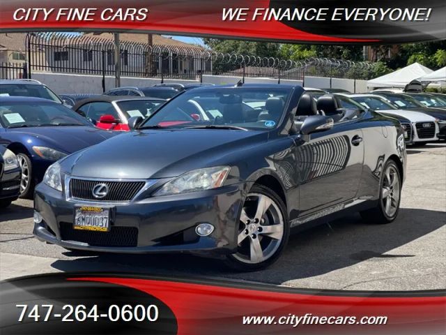 2010 LEXUS IS IS 250 SPORT CONVERTIBLE 2D