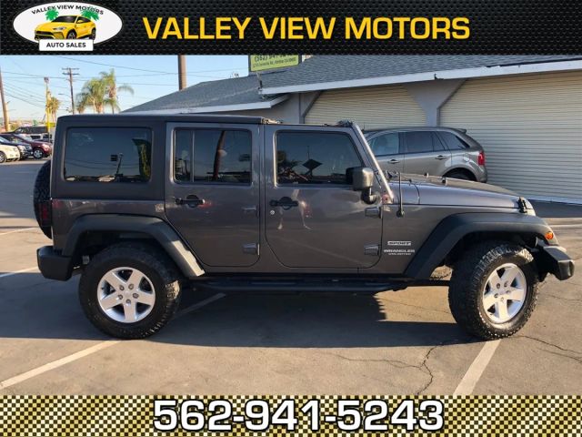 2014 JEEP WRANGLER UNLIMITED SPORT SUV 4D