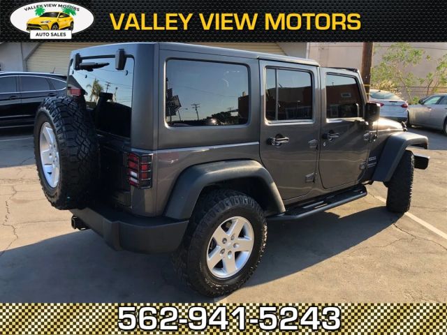 2014 JEEP WRANGLER UNLIMITED SPORT SUV 4D