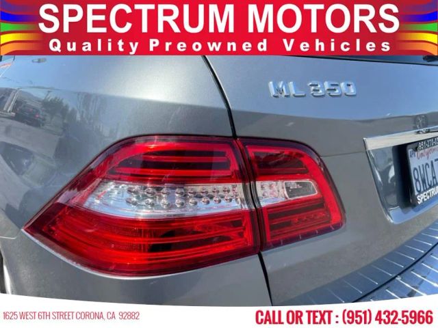 2013 MERCEDES-BENZ M-CLASS ML 350 SPORT UTILITY 4D